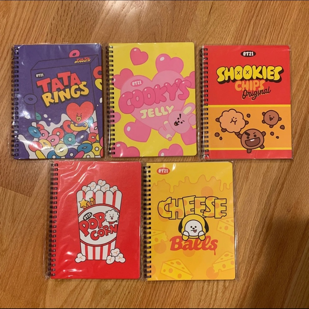 BT21 Notebook Set